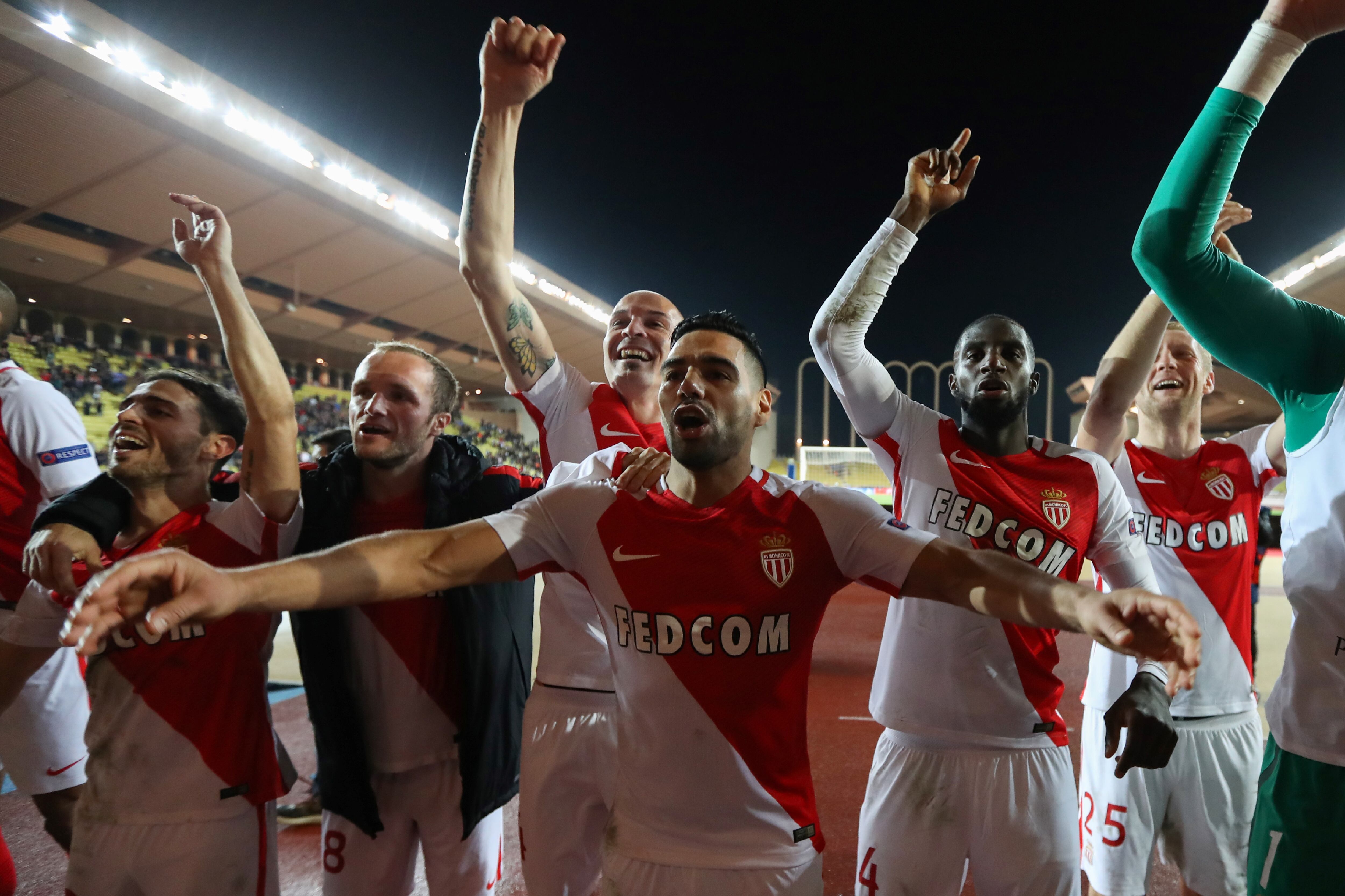 Radamel Falcao durante su histórico paso por el Mónaco. (Photo credit should read VALERY HACHE/AFP via Getty Images)