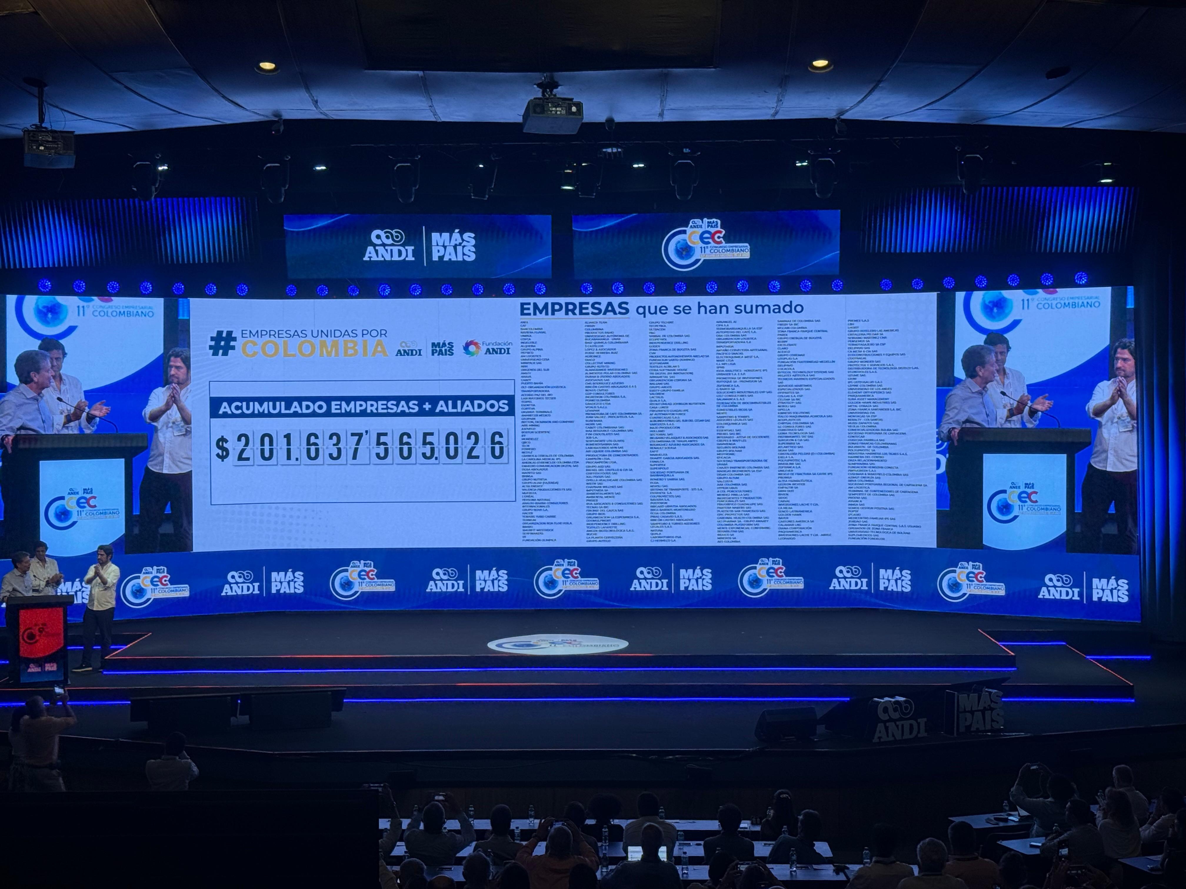 La Fundación Santo Domingo donó 100 mil millones de pesos. // Caracol Radio Cartagena