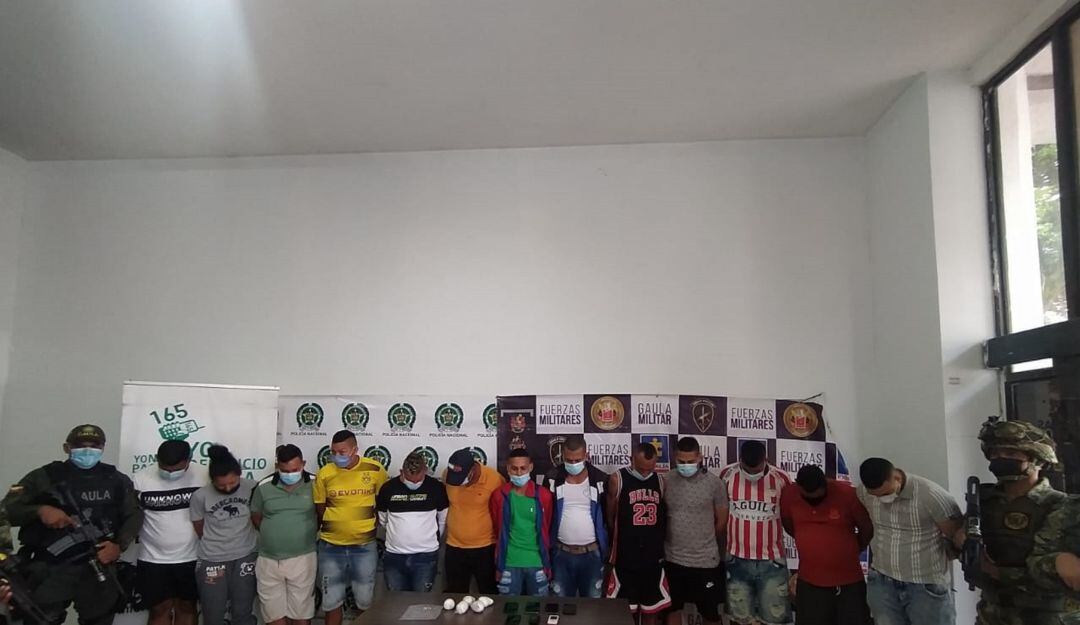 Capturados banda Los Costeños. 