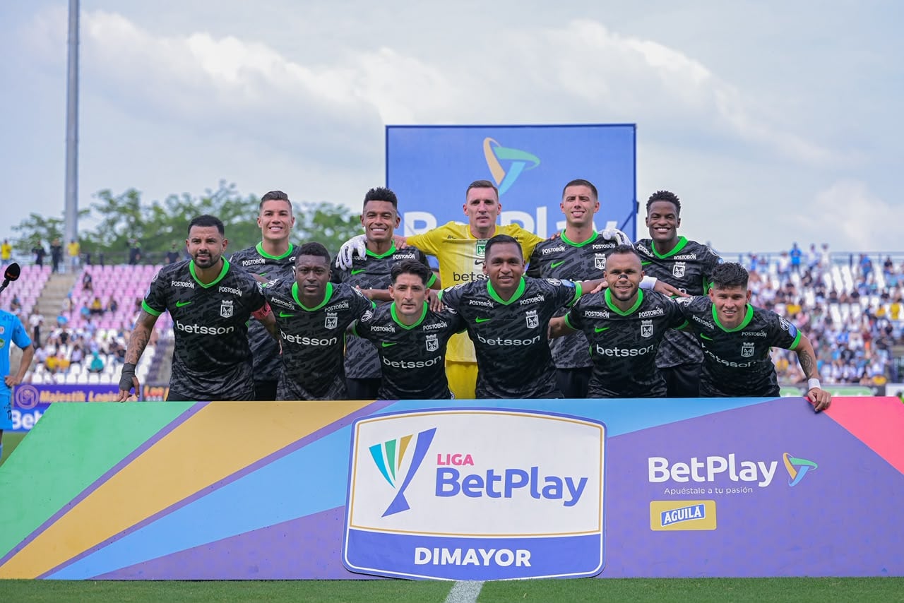 Once titular de Nacional en su goleada 0-3 sobre Jaguares / Colprensa.