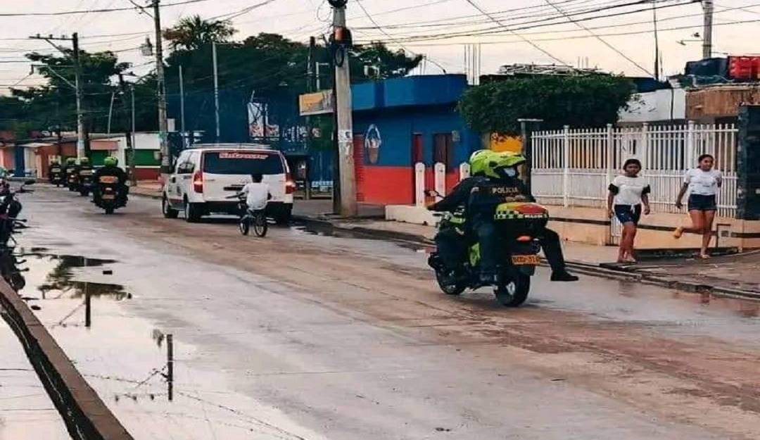 Patrullajes en Montería.