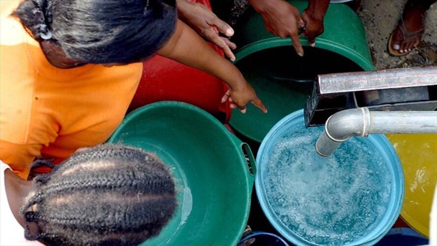 Desabastecimiento de agua. Foto: Colprensa