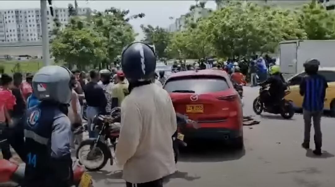 Captura de video- cortesía