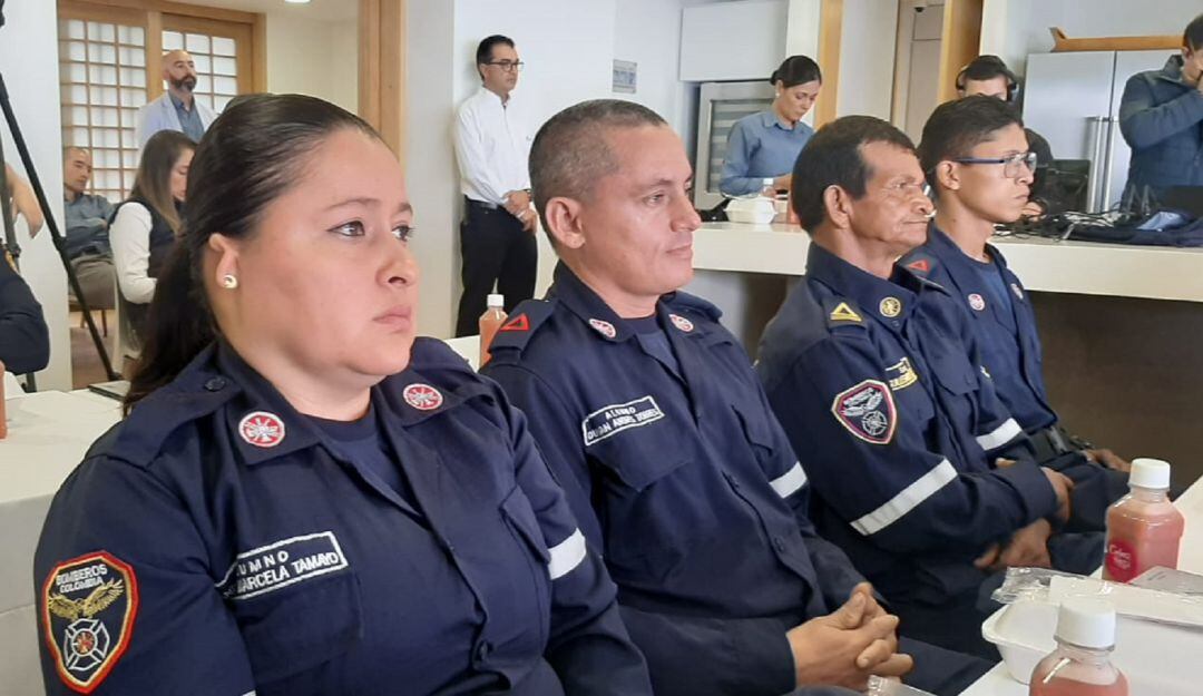 Programa Héroes a Clase, de Efigas y la Dirección Nacional de Bomberos para el Eje Cafetero.