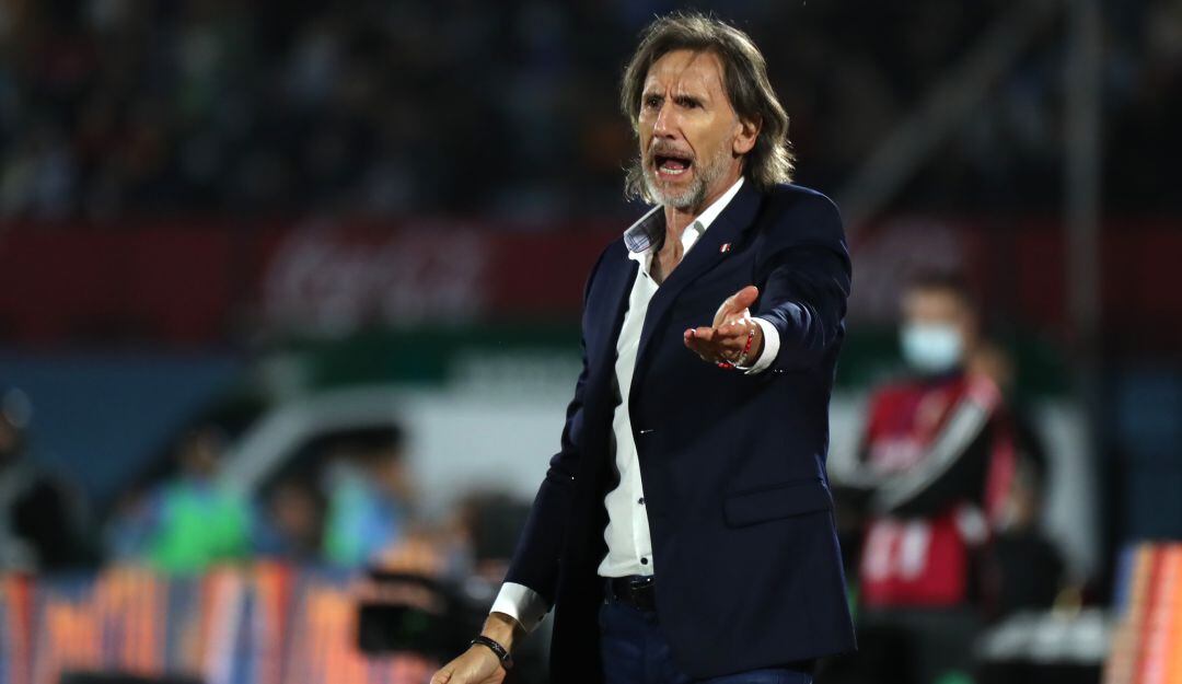 Ricardo Gareca, director técnico de Perú actualmente.