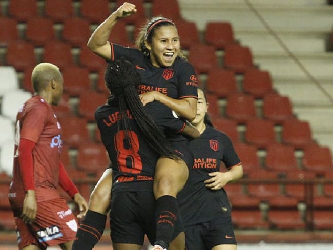 Gol de Leicy Santos en victoria del Atleti Femenino en la Liga Iberdrola