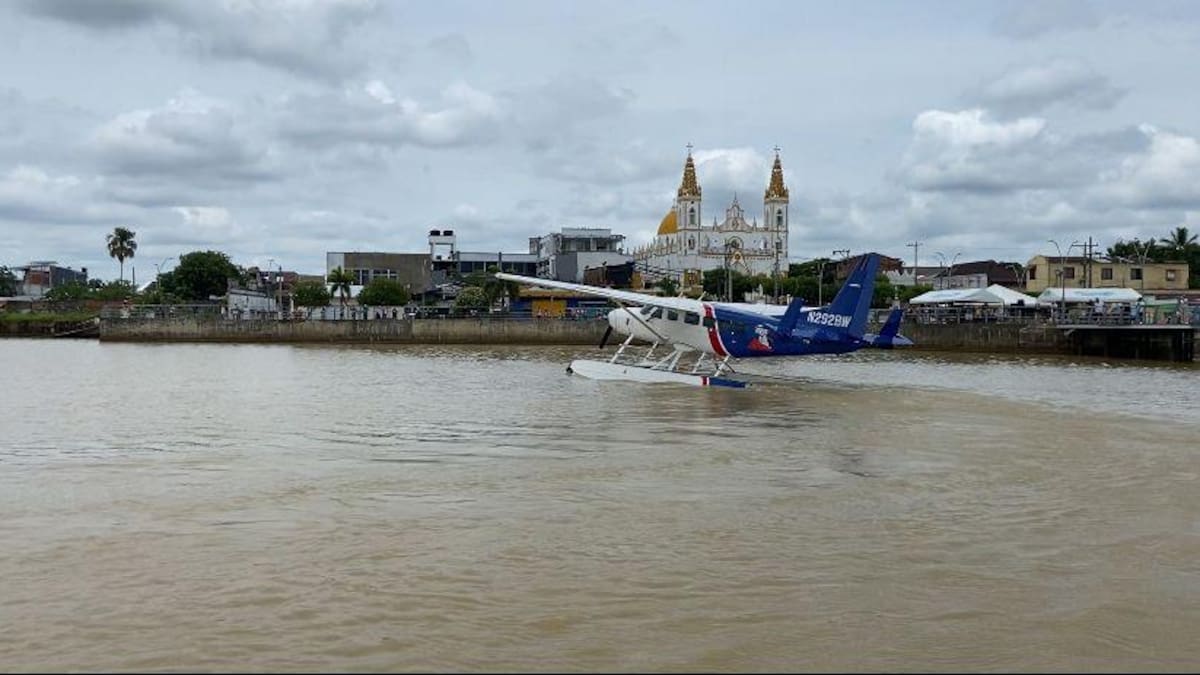 Prueba piloto de rutas con hidroaviones unió a Medellín, en Antioquia y Ayapel, en Córdoba