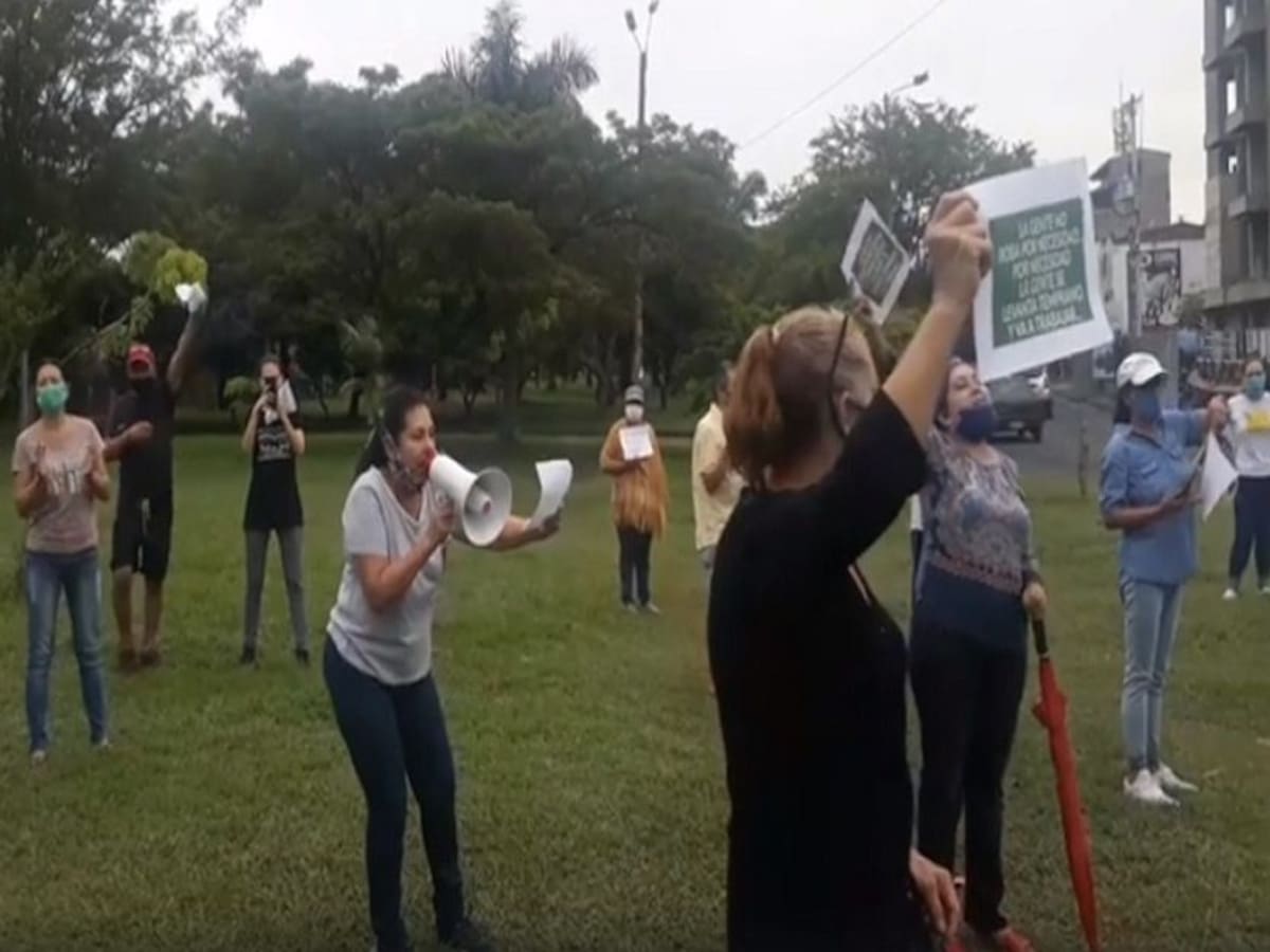 Habitantes de Valle del Lili protestan debido a la inseguridad del barrio