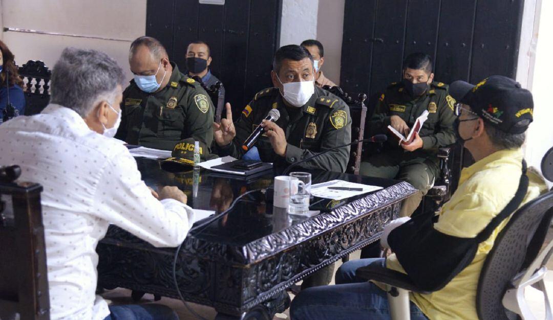 Primer consejo de seguridad de 2021 en Cartagena