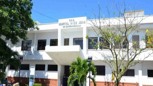Hospital Niño de Jesús donde permanece recluido el menor a la espera de una remisión.