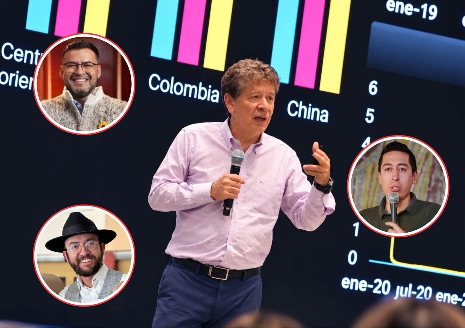 Los congresistas boyacenses, Jaime Raúl Salamanca, José Luis Bohórquez y Jhon Amaya se refirieron a la renuncia de Bruce Mc Master de la ANDI.