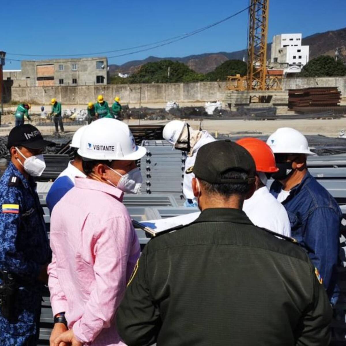 Minjusticia y director del Inpec supervisan obras de nueva cárcel