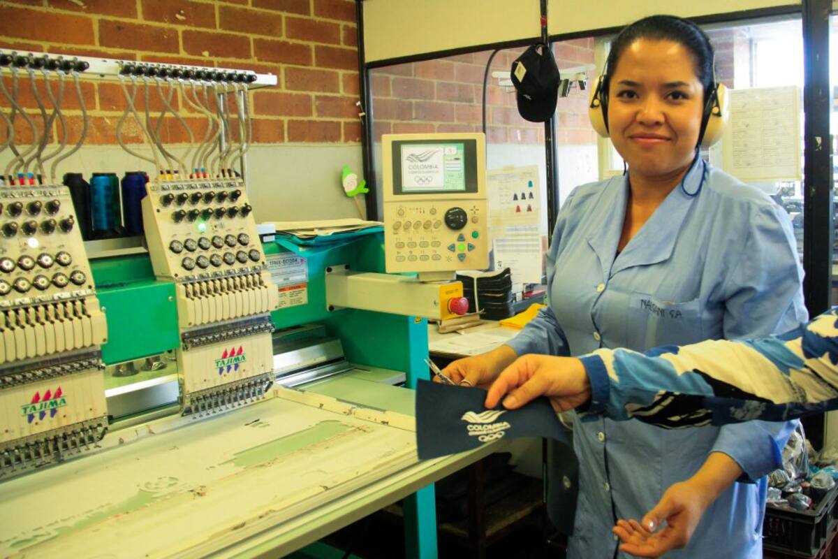 Las responsables del look olímpico colombiano