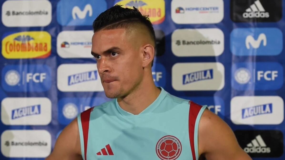 Rafael Santos Borré, delantero de la Selección Colombia / FCF.