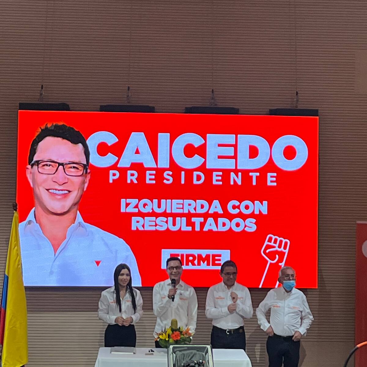 Carlos Caicedo inicia su carrera por la Presidencia de Colombia con la inscripción de su candidatura