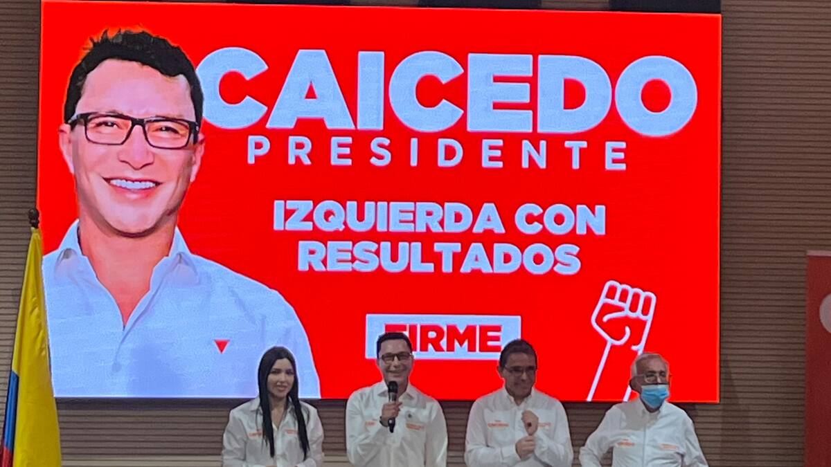 Carlos Caicedo inicia su carrera por la Presidencia de Colombia con la inscripción de su candidatura