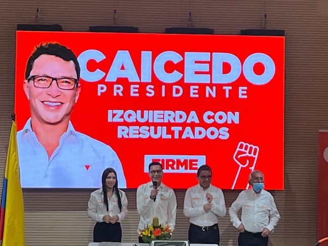 Carlos Caicedo inicia su carrera por la Presidencia de Colombia con la inscripción de su candidatura