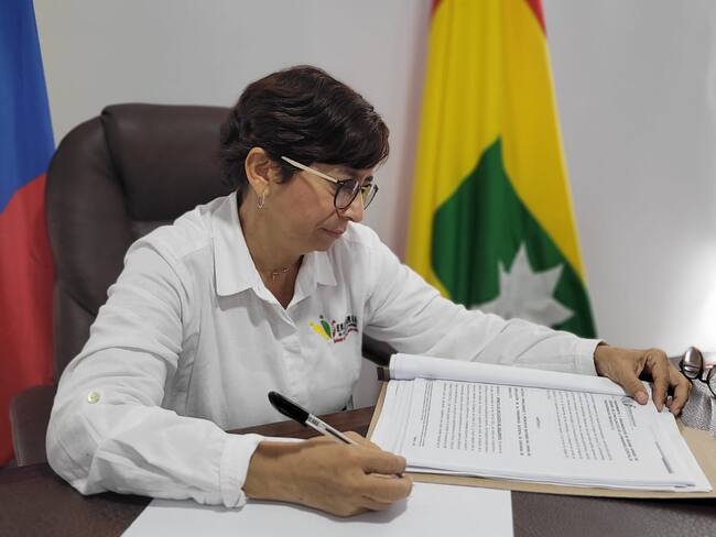 Carmen de Caro Meza renunció como personera de Cartagena