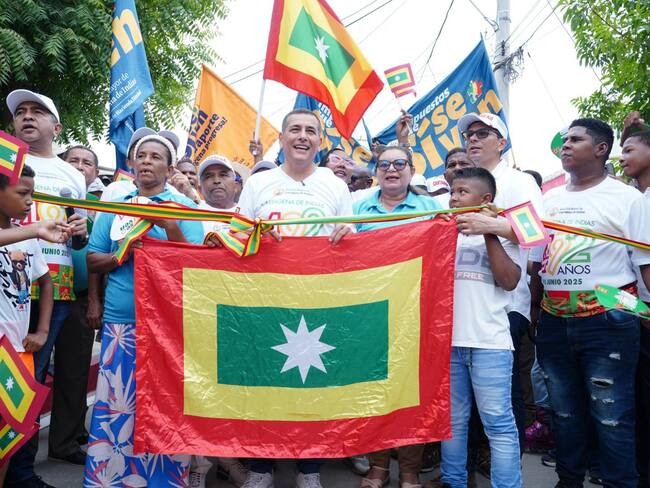 Más de 2 kilómetros de vías nuevas ha entregado el alcalde Dumek Turbay en El Pozón