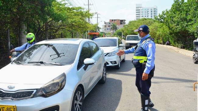 Regreso del pico y placa para motos y carros en Cartagena