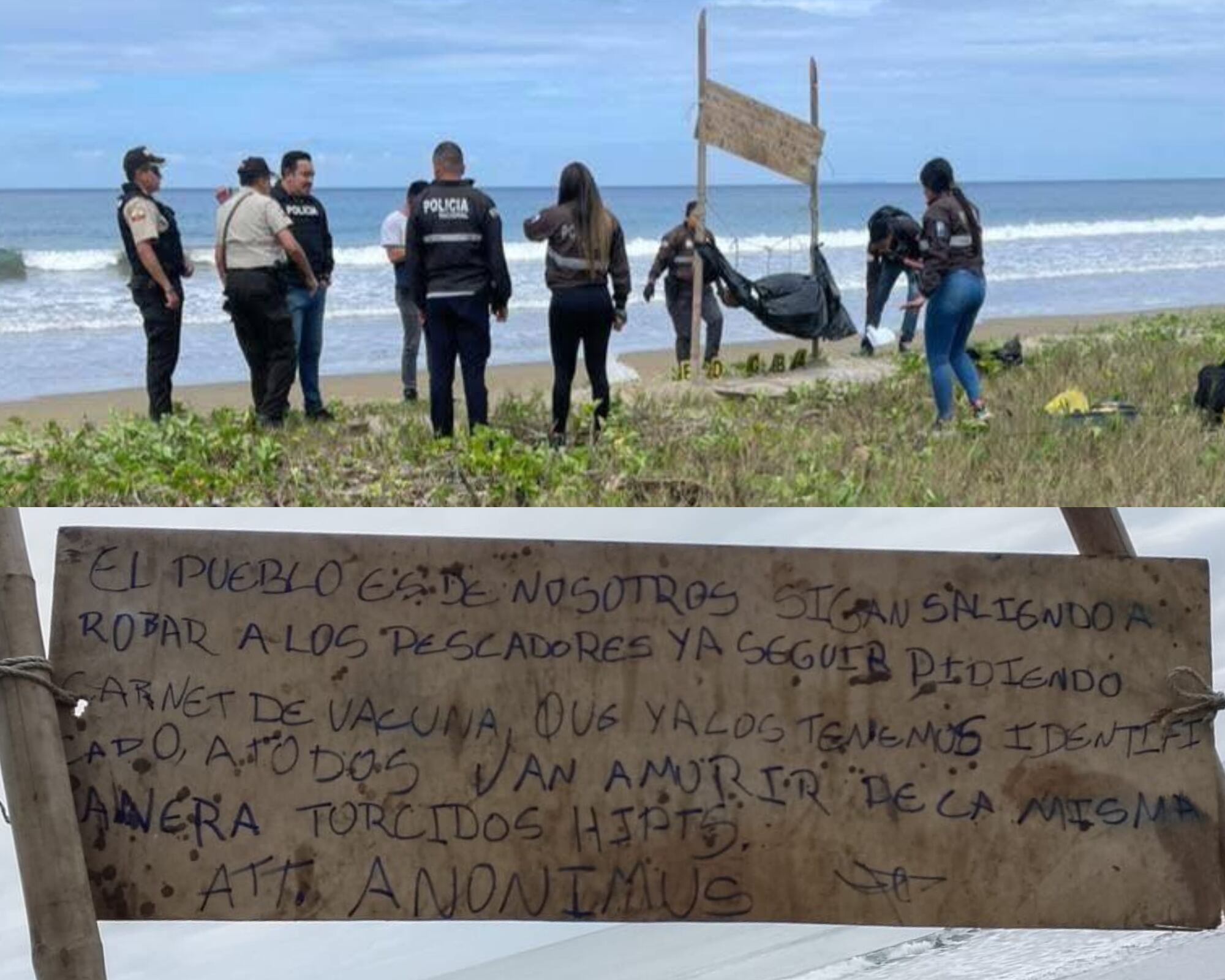 Las cinco personas habrían sido asesinadas por cometer delitos relacionados con extorsión a comerciantes.
(Foto:  Cortesía / Caracol Radio )