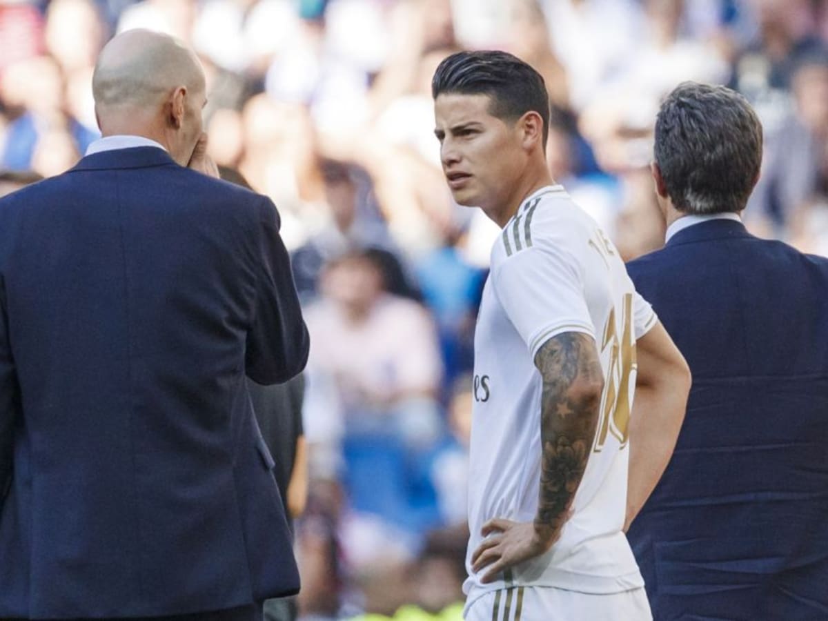 “James es un jugador importante, siempre lo ha demostrado”: Zinedine Zidane