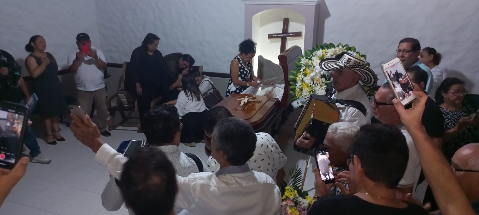 En funeraria La Esperanza de Sincelejo es velado Lisandro Meza