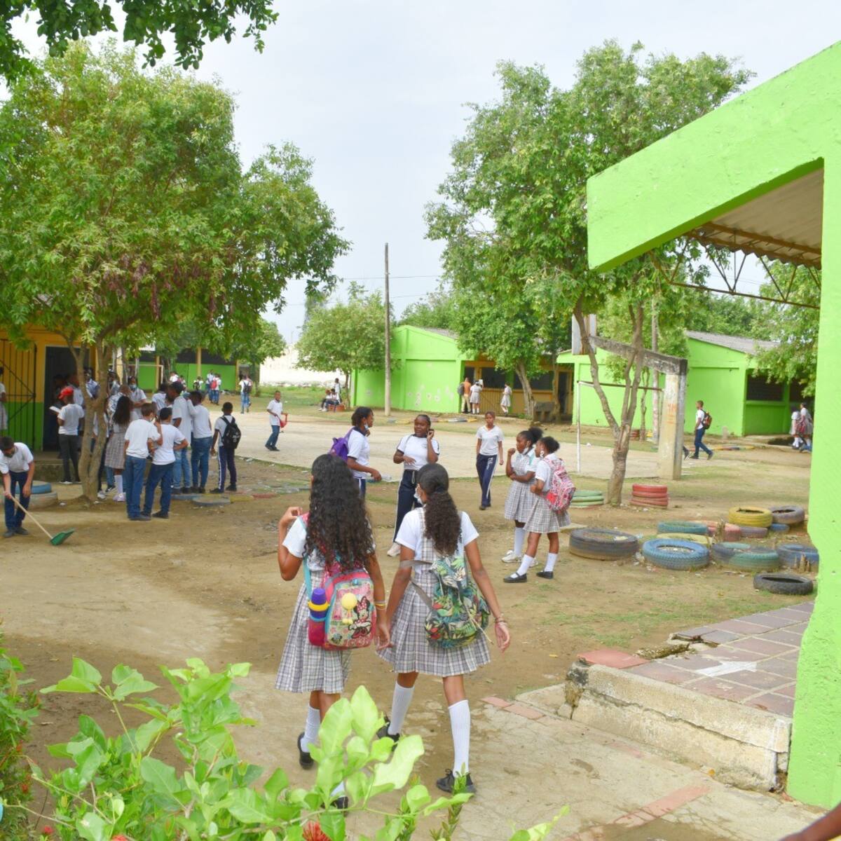 Findeter adelanta obras de mejoramiento en colegio de María La Baja