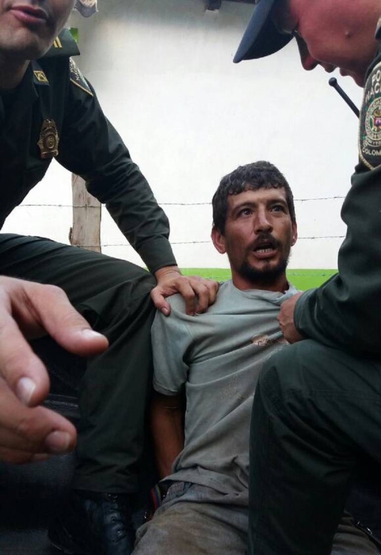 En Andes fue capturado el agresor.