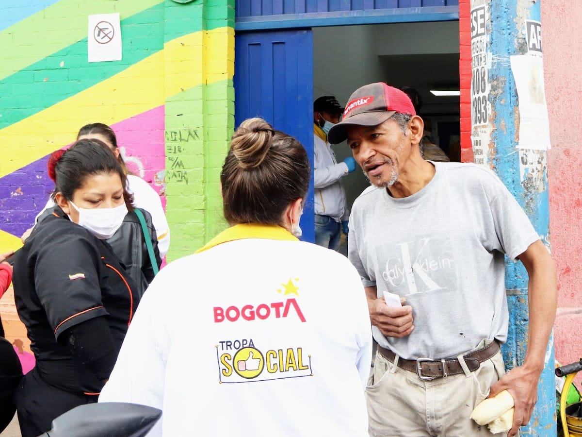 Distrito ofrece ayuda económica a cerca de 3000 habitantes de calle y carreteros de Bogotá