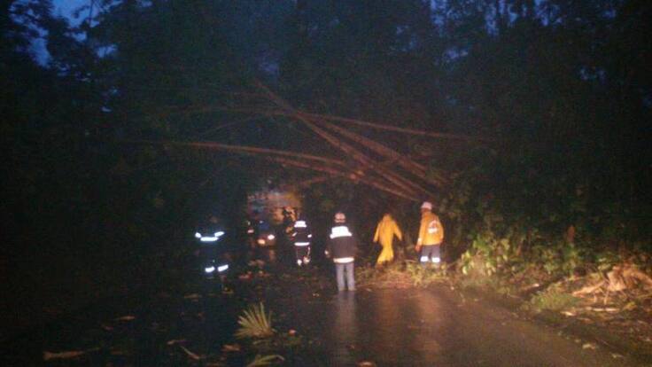 El comandante del Cuerpo Oficial de Bomberos de Manizales, teniente Jorge Iván Quintero