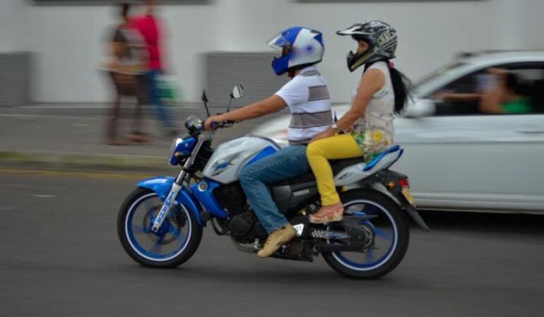 Motociclistas en Ibagué