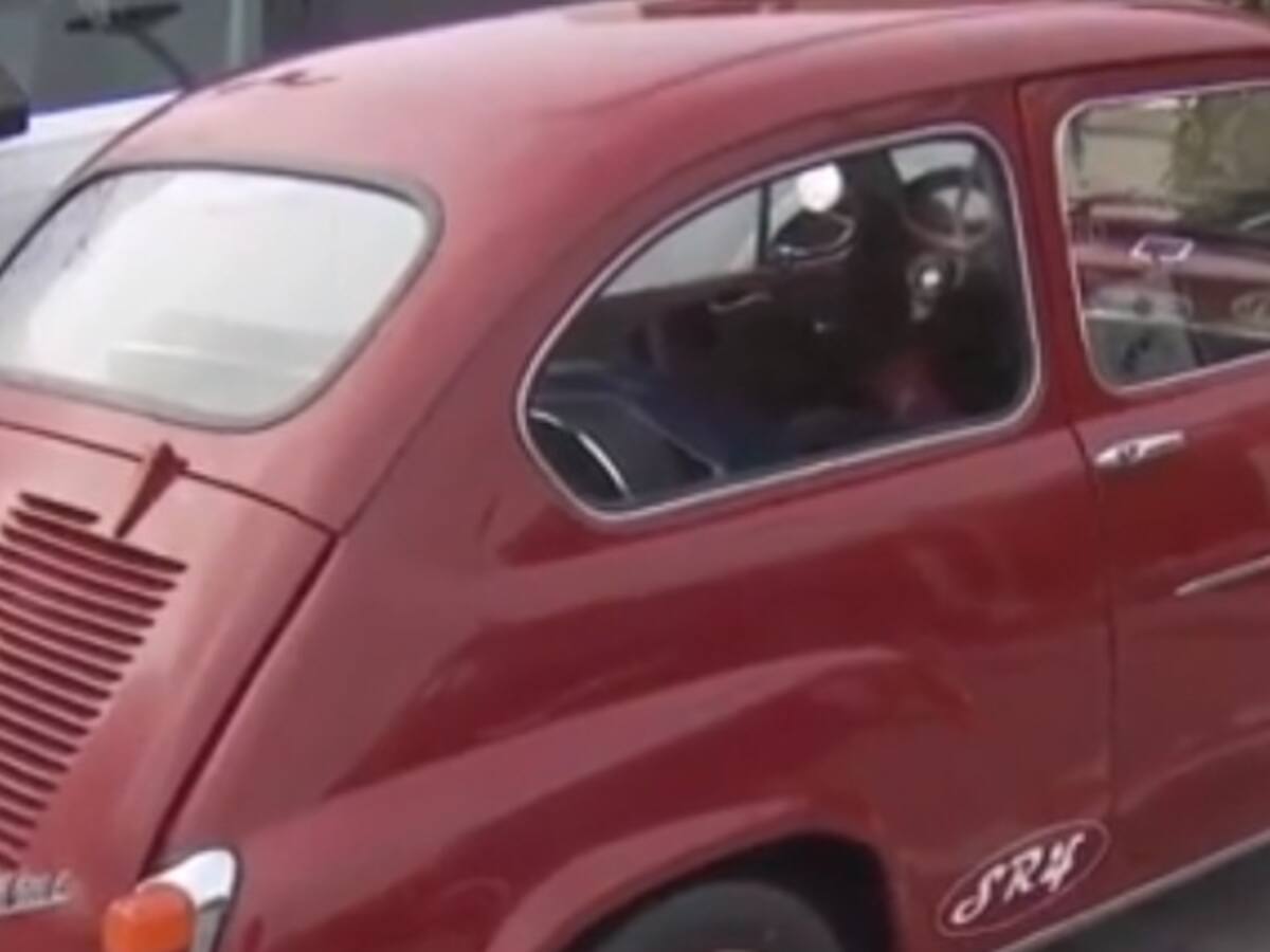 El particular carro en el que Sergio Ramos llega a entrenar con el Madrid