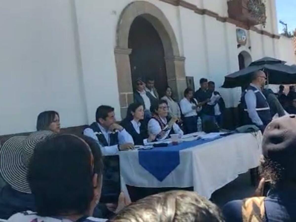 ¿Qué acuerdos hubo con comunidad de Socotá que protestó en Socha contra minería?