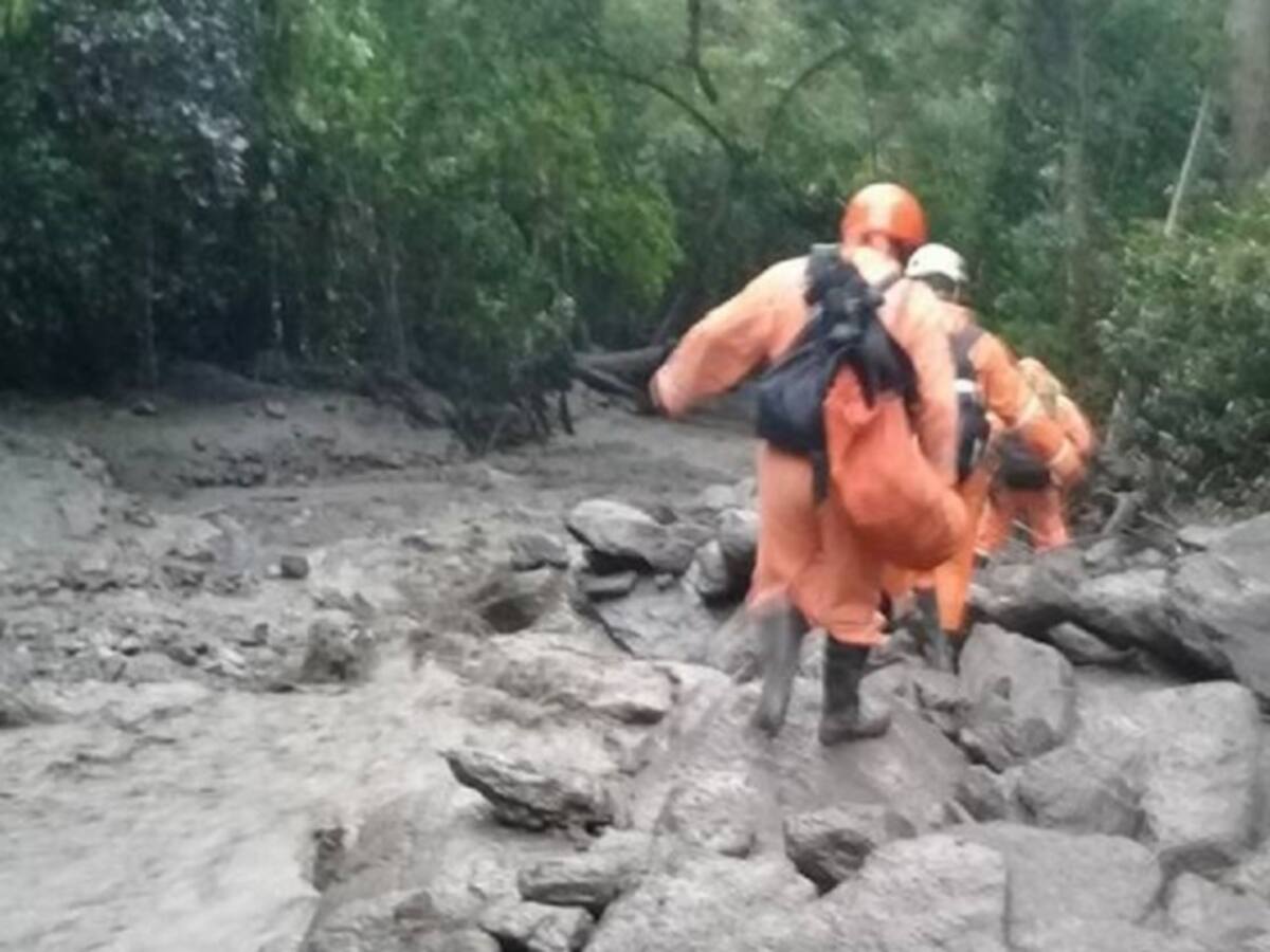 Avanza búsqueda de menor desaparecida por lluvias en Ibagué