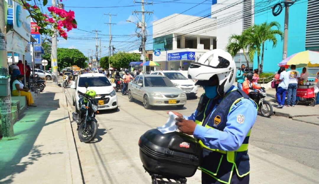 Esto representa el 6% de la cifra total de comparendos impuestos hasta la fecha durante el año.