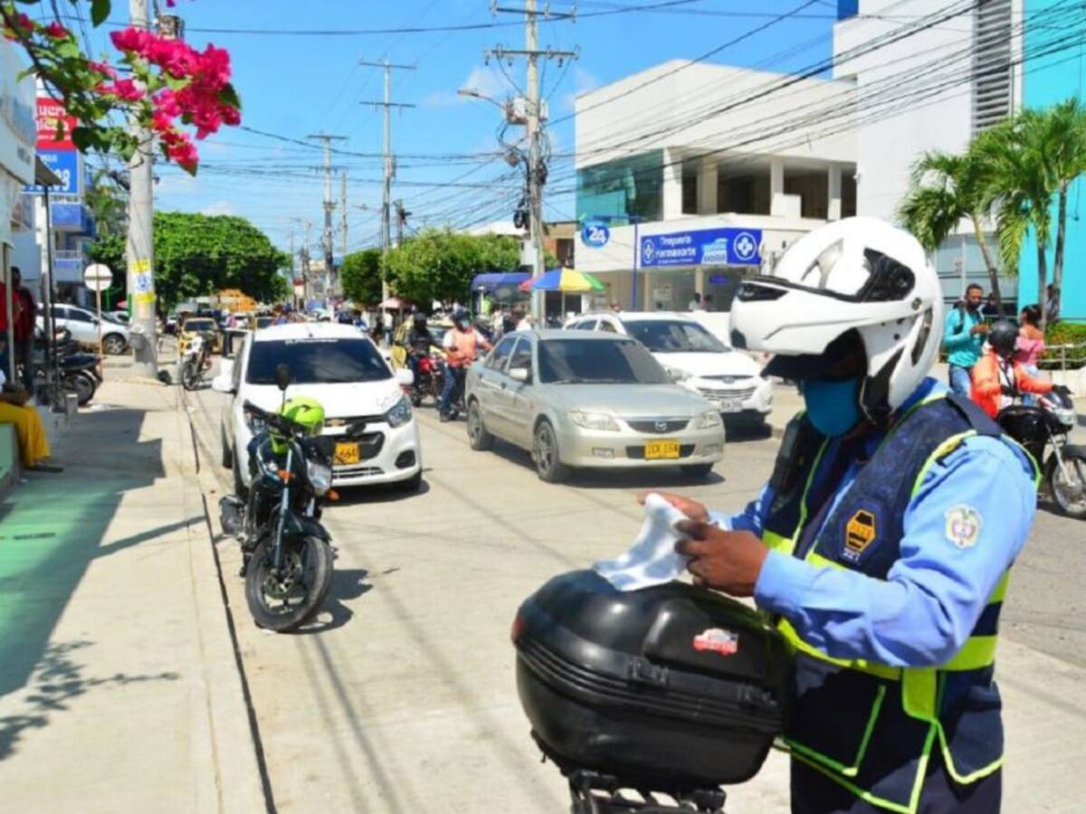 1.387 comparendos ha impuesto el DATT por mal parqueo en Cartagena