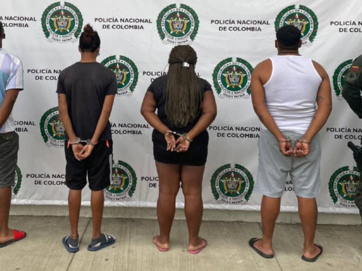 Siete personas capturadas por extorsión en las comunas 20 y 21 de Cali