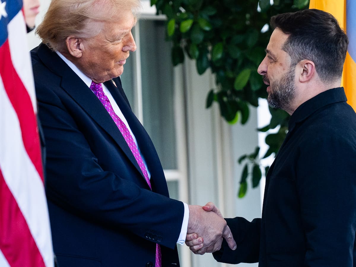 Trump antes de reunirse con Zelenski: Putin es serio cuando habla de paz con Ucrania