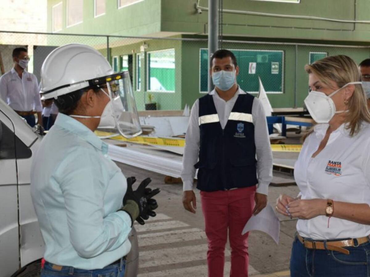 Santa Marta verifica cumplimiento de protocolos de bioseguridad en empresas