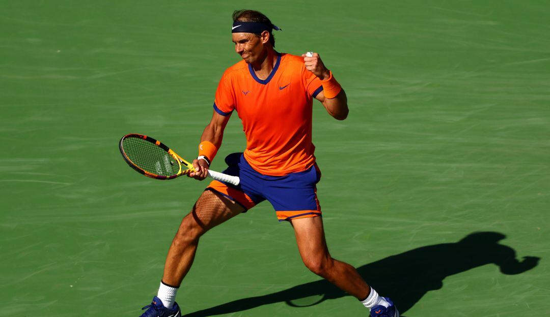 Rafael Nadal avanza a cuartos de final de Indian Wells