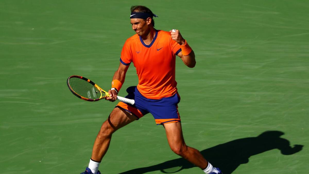 Rafael Nadal avanza de ronda en Indian Wells y logra importante racha ATP