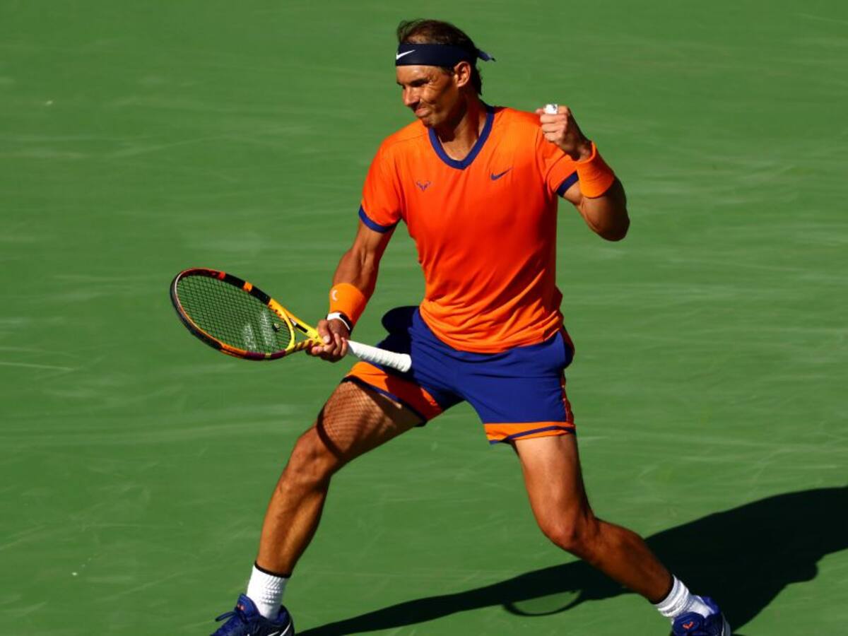 Rafael Nadal avanza de ronda en Indian Wells y logra importante racha ATP