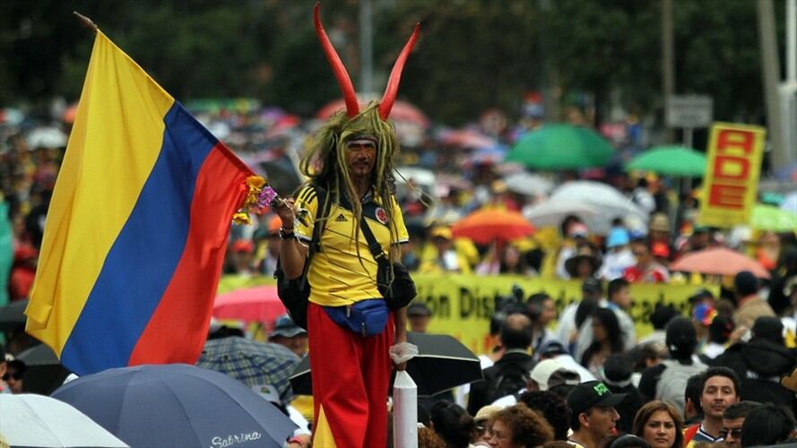 Paro nacional. Foto: Colprensa