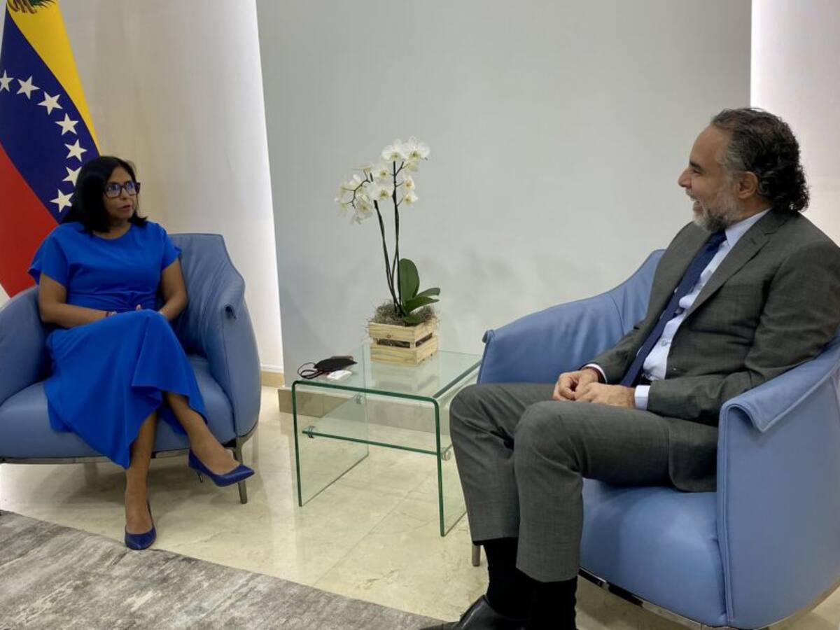 Embajador de Colombia en Venezuela visitó altos dirigentes del chavismo