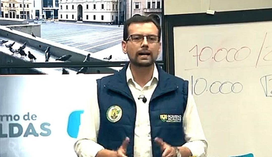 Luís Carlos Velásquez, gobernador de Caldas