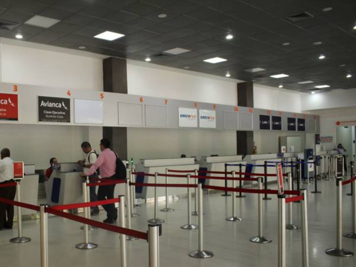 En septiembre, 22.81% se redujo el tráfico de pasajeros en aeropuerto de Valledupar