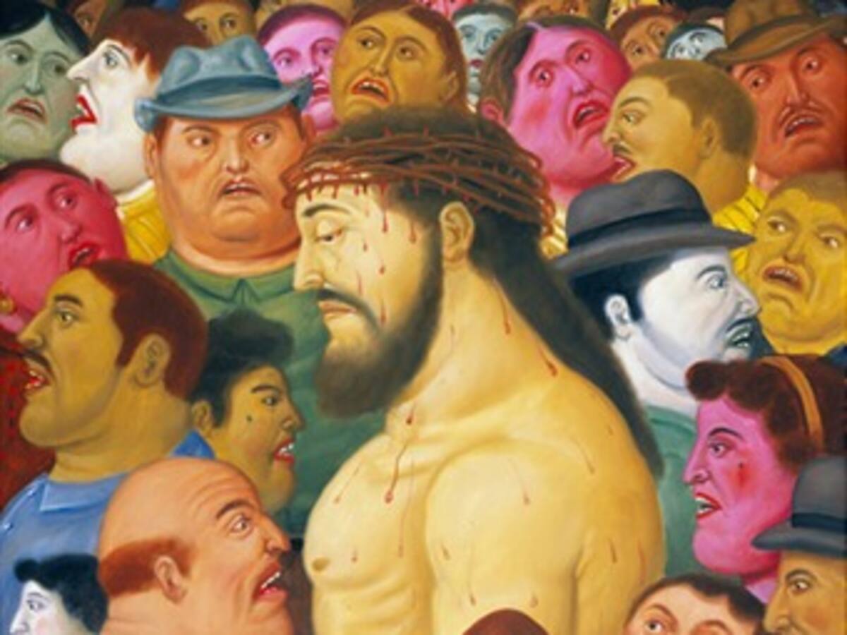 Llegó a Medellín el Viacrucis, la más reciente obra de Fernando Botero