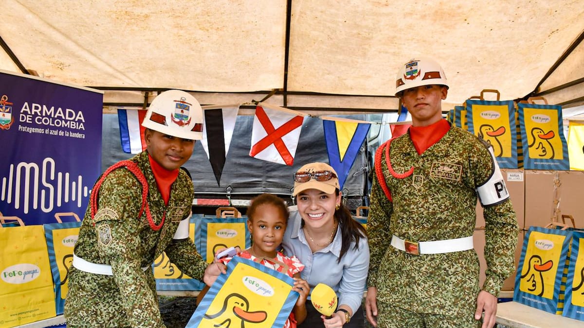 Fotos | Así llegó la Navidad a niños de Bajo Calima, gracias a Soluciones W