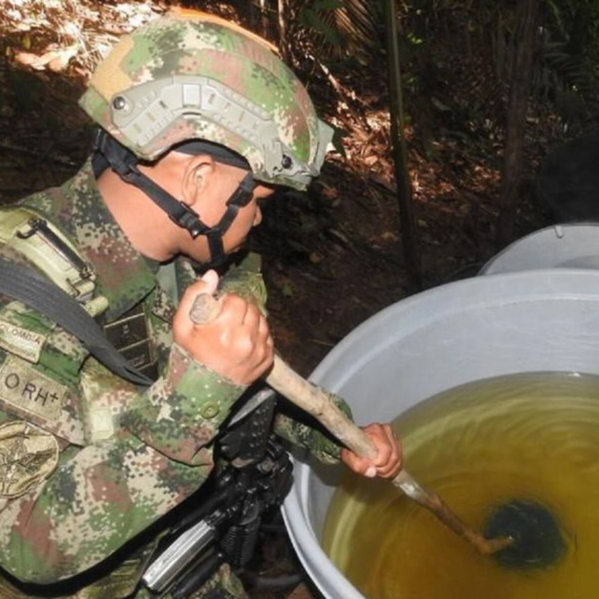 Destruyen un laboratorio que producía 12 toneladas de cocaína al mes